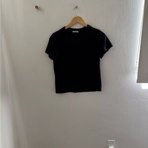 Reformation Black Women's Top tshirt